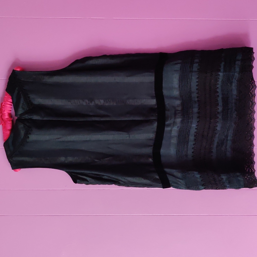 XL Anna Sui for Target black drop waist dress - Picture 3 of 3